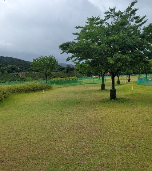 산동파크골프장 현장 사진