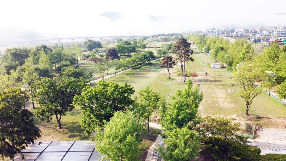 합천군파크골프장 현장 사진